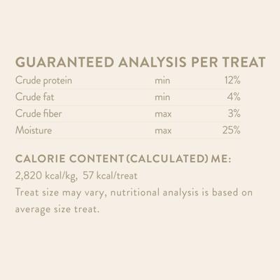 Show full view: True Acre Foods Thick Cut Strips with Real Bacon & Peanut Butter Flavor Dog Treats, 50-oz bundle slide 8 of 9