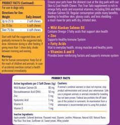 True Tails Skin & Coat Chicken Flavored Skin & Coat Supplement for Dogs, 120 count slide 2 of 6