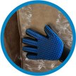 Show in main carousel: True Touch Five Finger Pet Deshedding & Hair Removal Glove, Blue/Red slide 5 of 9