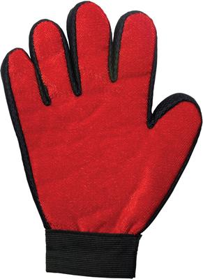 Show full view: True Touch Five Finger Pet Deshedding & Hair Removal Glove, Blue/Red slide 7 of 10