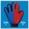 Show in main carousel: True Touch Five Finger Pet Deshedding & Hair Removal Glove, Blue/Red slide 9 of 10