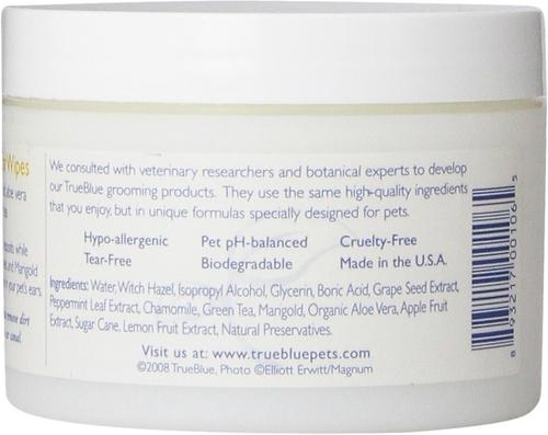 Show full view: TrueBlue Pet Products Super Easy Dog Ear Wipes, 50 count slide 2 of 6