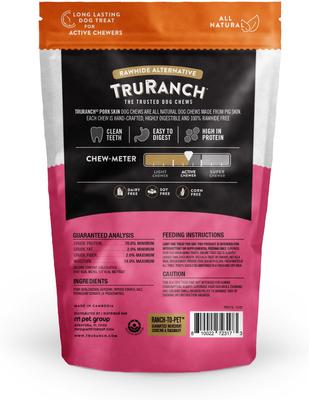 Show full view: TruRanch 6-inch Pork Skin Twists Chicken-Wrapped Dog Jerky, 4 count slide 3 of 4