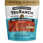 TruRanch Beef Collagen Chips Hard Chew Dog Treats, 6-in, 8.2-oz bag