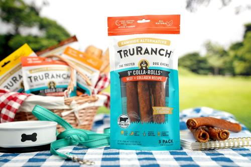 Show full view: TruRanch Beef Collagen Roll Hard Chew Dog Treats, 9-in, 3 count slide 5 of 6