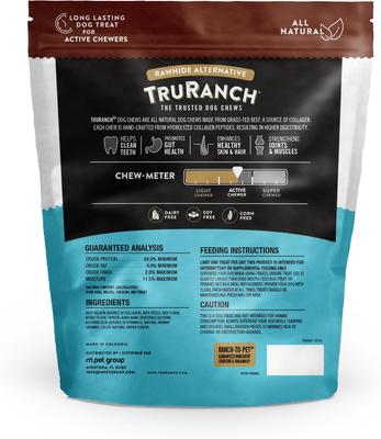 Show full view: TruRanch Bully Collagen Chips Dog Treats, 6-in, 8.2-oz bag slide 3 of 4