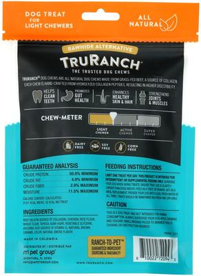 Show full view: TruRanch Chicken Collagen Sticks Hard Chew Dog Treats, 5-in, 15 count slide 3 of 7