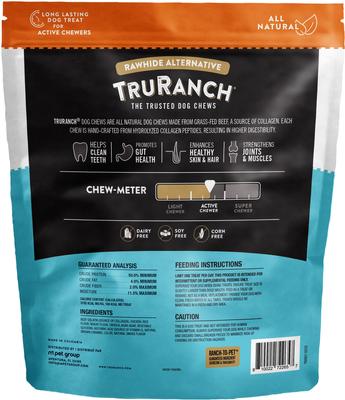 Show full view: TruRanch Collagen Wings & Drumsticks Chicken Flavored Hard Chew Treats, 25 count slide 3 of 4