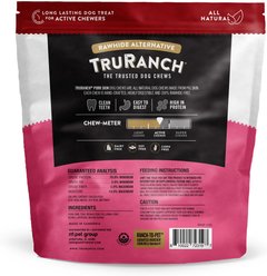 TruRanch Pork Skin Bacon Flavored Dog Bones, Medium, 3 count slide 2 of 2