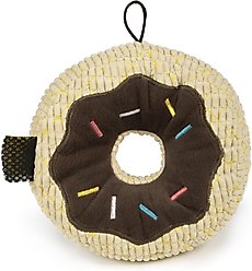 TrustyPup Chocolate Donut Dog Toy, Brown, Large