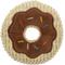 Show in main carousel: TrustyPup Donut Tough Squeaky Dog Chew Toy, Chocolate, Small slide 2 of 8
