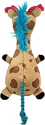 TrustyPup Long Neck Giraffe Tough Squeaky Dog Chew Toy, Small slide 2 of 8
