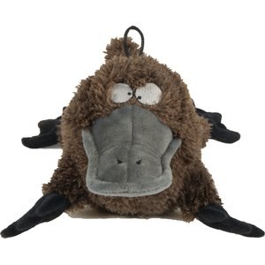 TRUSTYPUP Silent Squeak Platypus Squeaky Dog Plush Toy, Large