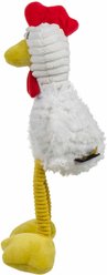 TrustyPup Tall Toes Skinny Chicken Tough Squeaky Dog Chew Toy, Large slide 2 of 6