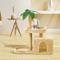 Show in main carousel: TSCOMON 31.5-in Leaf Design Plush Cat Tree, Beige slide 7 of 9