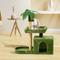 Show in main carousel: TSCOMON 31.5-in Leaf Design Plush Cat Tree, Green slide 6 of 7