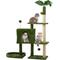 Show in main carousel: TSCOMON 52-in Plush Cat Tree with Hammock, Toy & Sisal Scratching Post, Green slide 6 of 7