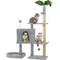 Show in main carousel: TSCOMON 52-in Plush Cat Tree with Hammock, Toy & Sisal Scratching Post, Light Grey slide 1 of 6