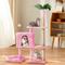 Show in main carousel: TSCOMON 52-in Plush Cat Tree with Hammock, Toy & Sisal Scratching Post, Pink slide 1 of 7