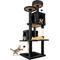 Show in main carousel: TSCOMON Multi-Level 58-in Plush Cat Tree & Condo, Black slide 8 of 10
