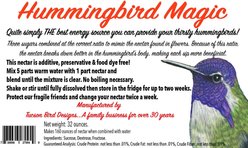 Tucson Bird Designs Hummingbird Magic Bird Food, 2-lb jar slide 2 of 3
