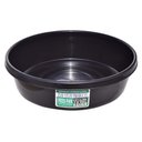 Tuff Stuff Products Feed Pan Farm Animal Feeder, 12-qt, Black
