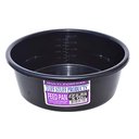 Tuff Stuff Products Feed Pan Farm Animal Feeder, 5-qt, Black