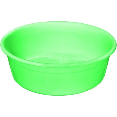 Tuff Stuff Products Tuff Stuff Products Heavy Duty Sheep Tank Farm Animal Feeder, Lime, 15.3-gal