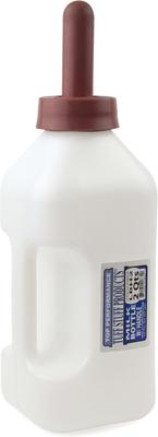 Show full view: Tuff Stuff Products Milk Bottle Cap with Handle Farm Animal Feeder, 2-qt slide 3 of 3