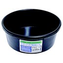 Tuff Stuff Products Rubber Round Farm Animal Feeder, 4-qt