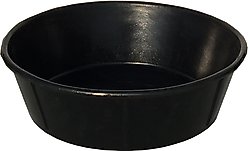 Tuff Stuff Products Rubber Round Farm Animal Feeder, 9-qt