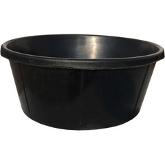 Tuff Stuff Products Rubber Round Tub Farm Animal Feeder, 15-gal