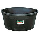 Tuff Stuff Products Super Duty Round Tub Farm Animal Feeder, 25-gal