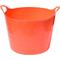 Show in main carousel: Tuff Stuff Products Tuff Flex Tub Farm Animal Feeder, 12-gal, Orange slide 1 of 10