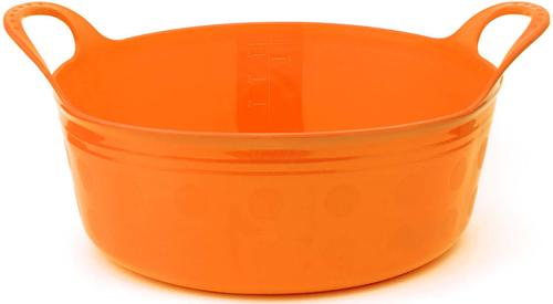 Show full view: Tuff Stuff Products Tuff Flex Tub Farm Animal Feeder, 5-qt, Orange slide 2 of 9