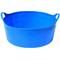 Show in main carousel: Tuff Stuff Products Tuff Short Flex Tub Farm Animal Feeder, 4-gal, Sky Blue slide 1 of 10