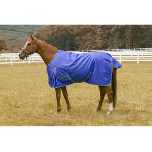 TuffRider 1200 D Comfy Winter Horse Blanket, Royal, 78-in