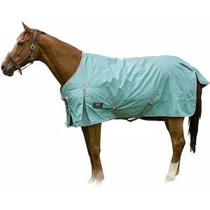 TuffRider 1200 D Comfy Winter Horse Blanket, Turquoise, 78-in