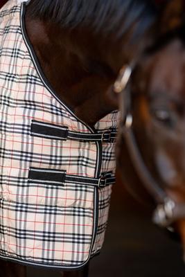 Show full view: TuffRider 1200D Comfy Standard Neck Medium Weight Horse Stable Blanket, Beige, 75-in slide 2 of 8