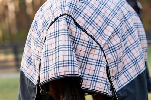 Show full view: TuffRider 1200D Turnout Comfy Standard Neck Medium Weight Horse Blanket, Beige, 81-in slide 7 of 7