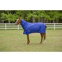 TuffRider 1680 D Super Comfy Heavy Weight 350G Detachable Neck Horse Blanket, Royal, 84-in