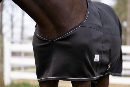 Show full view: TuffRider 3D Spacer Horse Cooler Sheet, Black, Medium slide 7 of 9