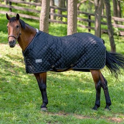 Show full view: TuffRider 420D Kozy Komfort Two Stable Horse Blanket, Black, 69-in slide 1 of 1