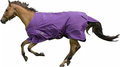 Show full view: TuffRider 600 D Comfy Winter Standard Neck Horse Turnout Sheet, Purple, 75-in slide 3 of 3