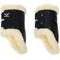 Show in main carousel: TuffRider Airflow Iron Man Sherpa Fleece Fetlock Horse Boots, Black, Full slide 1 of 4