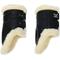 Show in main carousel: TuffRider Airflow Iron Man Sherpa Fleece Fetlock Horse Boots, Black, Full slide 3 of 4