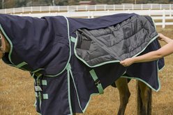 TuffRider All Season Horse Blanket, Navy, 72-in slide 2 of 3