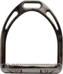 TuffRider Aluminum Horse Stirrups, 4.5-in, Black