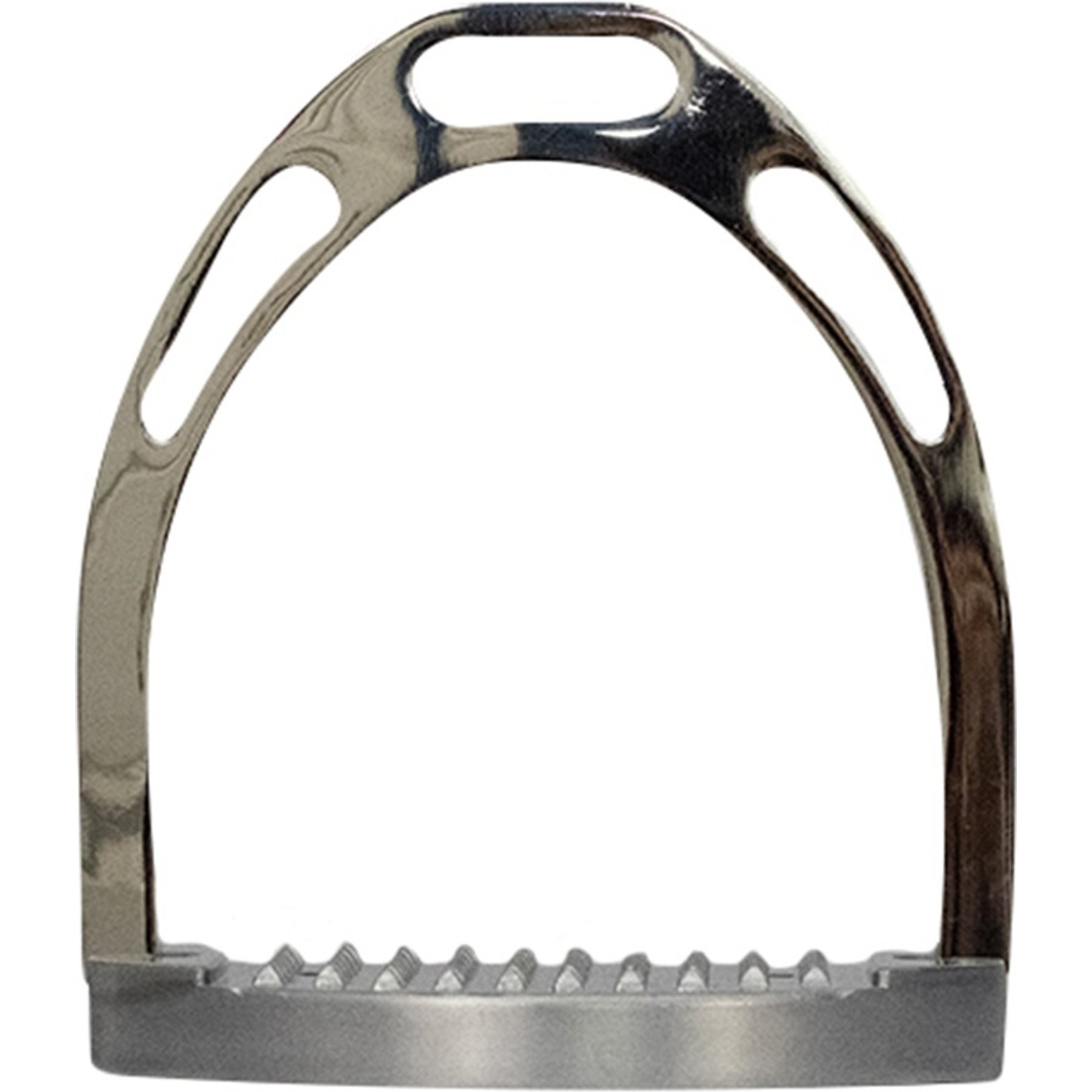 TuffRider Aluminum Horse Stirrups, 4.5-in, Nickle
