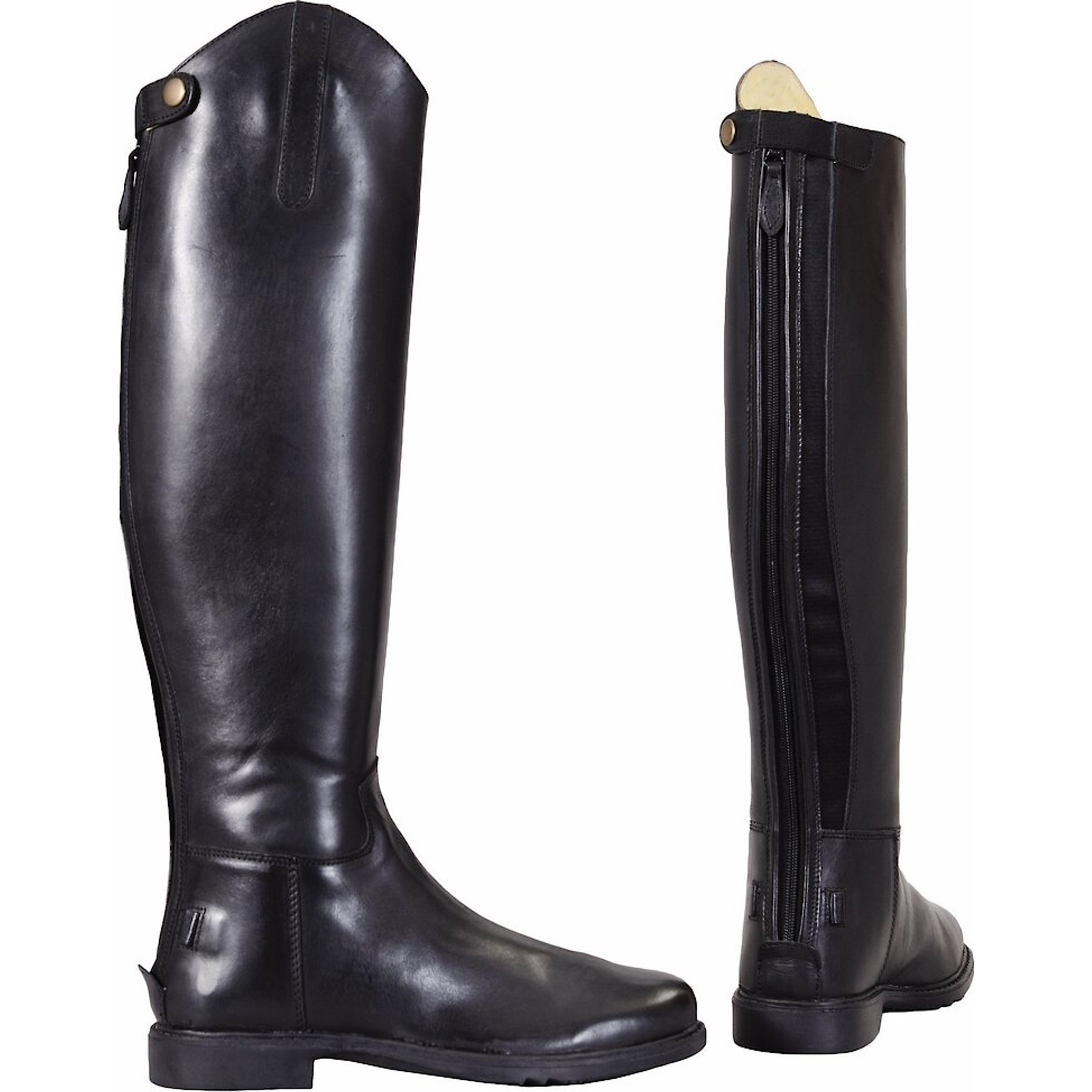 TuffRider Baroque Men's Dress Boots, 10.5, Wide